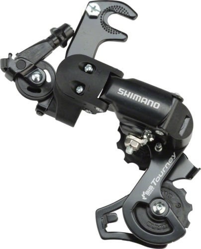 Shimano Przerzutka tylna Tourney RD-FT35 6/7-biegowa przerzutka 6/7-rzędowa SSG (16) najwyższa-normalna Road-Type Adapter Art-Nr. e-rdft 35ab ERDFT35AB