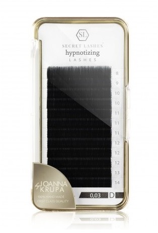 Secret Lashes Rzęsy Hypnotizing MIX skręt D 0,20mm