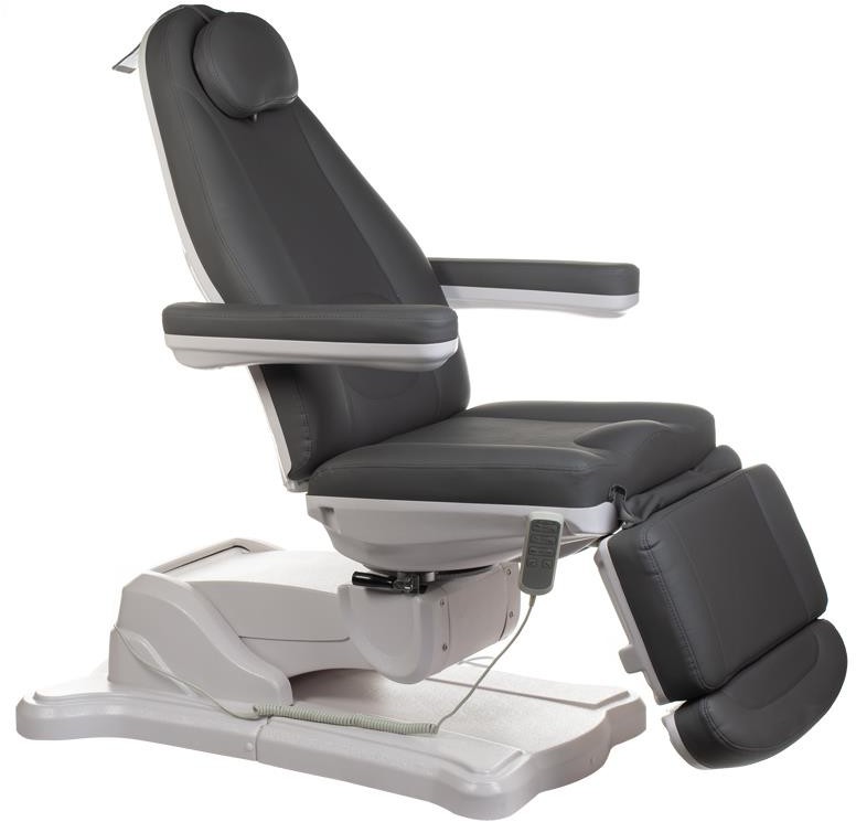 Beauty System Elektryczny fotel kosmetyczny Mazaro BR-6672B Szar BSBR-6672B/GREY
