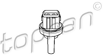 TOPRAN Włącznik temperaturowy, wentylator klimatyzacji 111 037