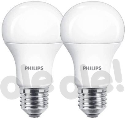 Philips LED 11 W 75 W E27 2 szt 929001234461