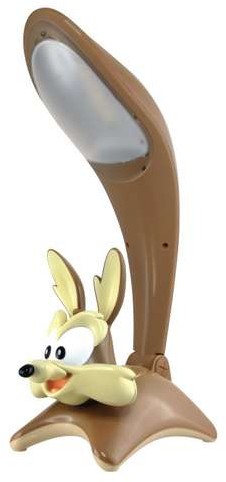 Krislamp Coyote KR 187 lampa stołowa lampka 1x8W LED brązowa
