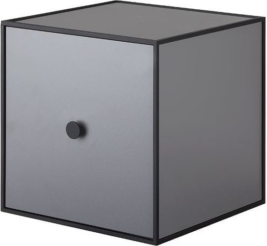 By Lassen Szafka ścienna Frame 28 ciemnoszara z drzwiczkami 39341