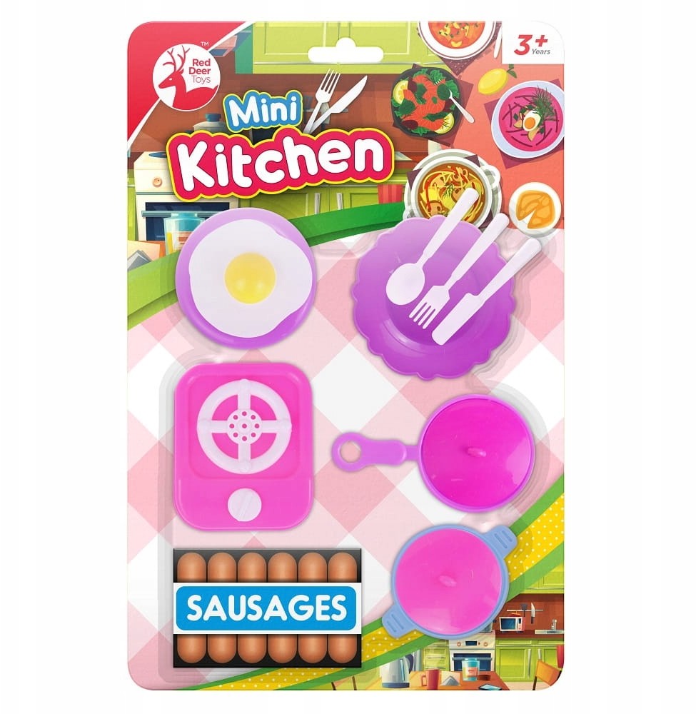 Zestaw kuchenny mini kuchnia dla dzieci 12 szt
