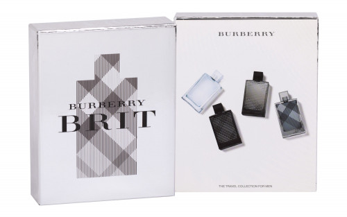 Burberry Brit Collection zestaw edt Brit Splash 5 ml + edt Brit Rhythm 5 ml + edt Brit Rhythm Intense 5 ml + edt Brit 5 ml dla mężczyzn Brit Collection zestaw edt Brit Splash 5 ml + edt Brit Rhythm 5 ml + edt Brit Rhythm Intense 5 ml + edt Brit 5 ml dla mężczyzn