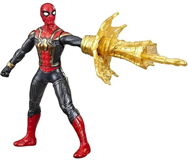 Hasbro Spider-Man: No Way Home 6-Inch Deluxe Web Spin Spider-Man Action Figure 5010993823499