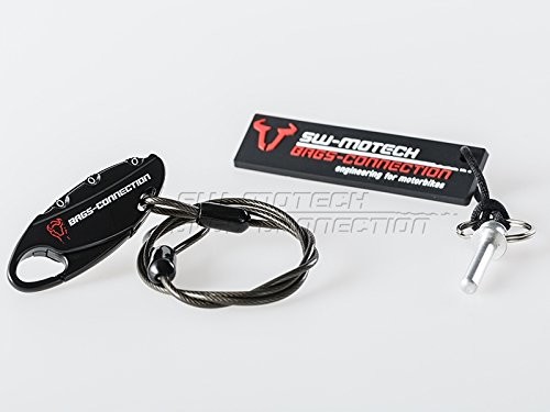 SW-Motech Zabezpieczenie przed kradzieżą do plecaka na zbiornik, bolec zabezpieczający/zamek do torby motocyklowej. TRT.00.640.20001