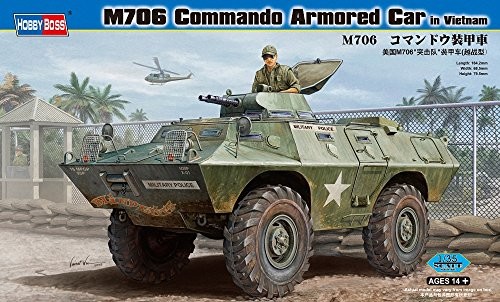 Hobby Boss 82418 zestaw do budowy modelu m706 Commando Armored Car in Vietnam