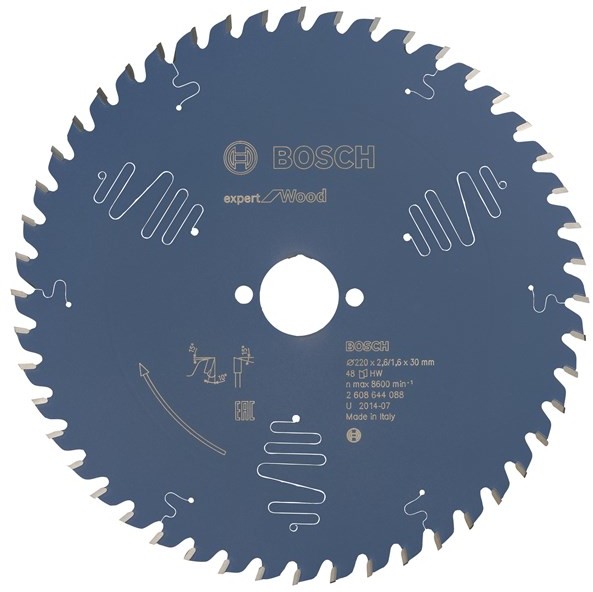 Bosch tarcza tnąca Expert for Wood 220 x 30 x 2,6 mm, 48 2608644088