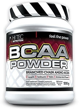 Hi-Tec NUTRITION BCAA Powder Cherry Odżywki dla sportowców 500g Długi termin ważności!