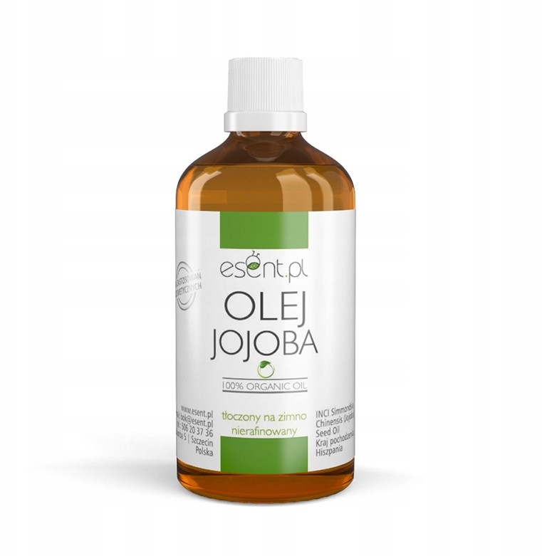 Olej Jojoba tłoczony na zimno, nierafinowany 50 ml