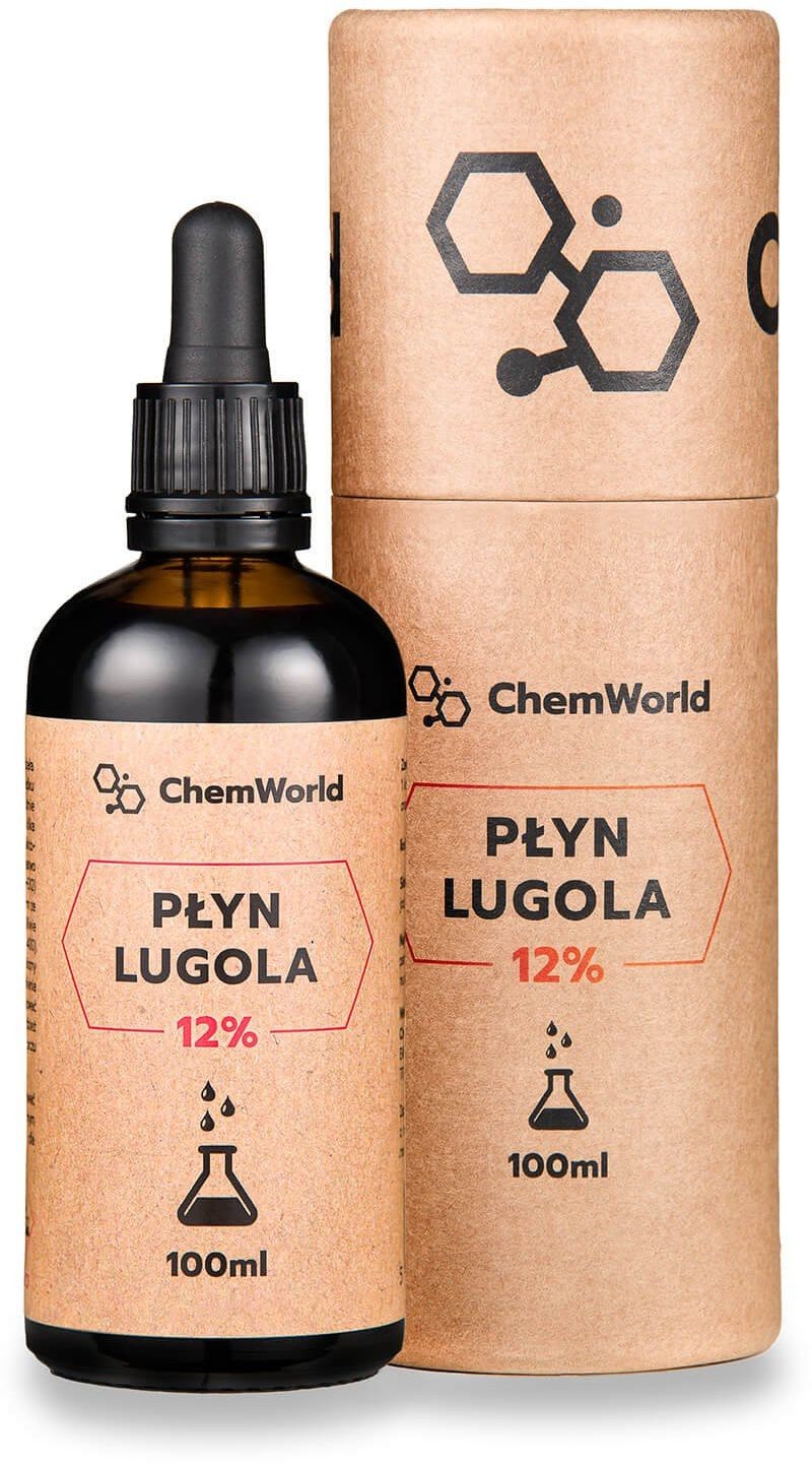 Chemworld Płyn Lugola 12% Jod 100 ml ChemWorld chw-006