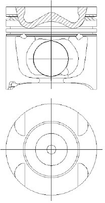 NÜRAL Tłok NÜRAL 87-427400-00