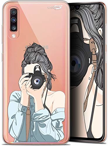 Samsung Caseink Etui ochronne do Galaxy A70, ultracienkie, motyw: fotografia CRYSPRNTA70FOTOGIRL