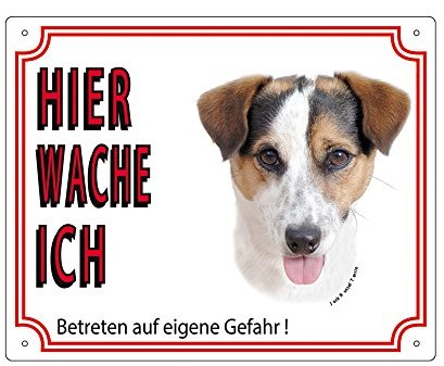 Nobby 93220 znak ostrzegawczy Jack Russel Terrier