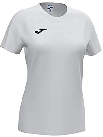 Joma Damska koszulka Academy z krótkim rękawem biały biały M 901141.200