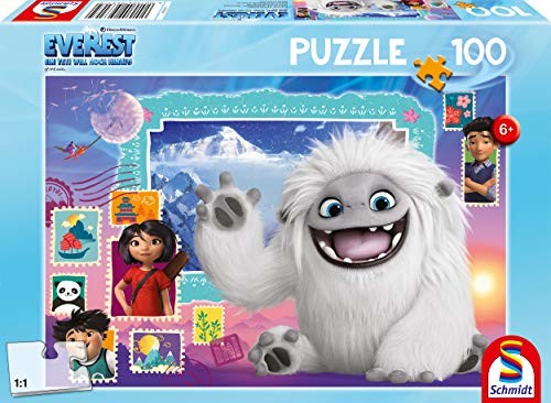Schmidt Spiele Spiele Puzzle 56317 magiczna podróża, DreamWorks-Everest, puzzle dziecięce, 100 części, kolorowe 56317