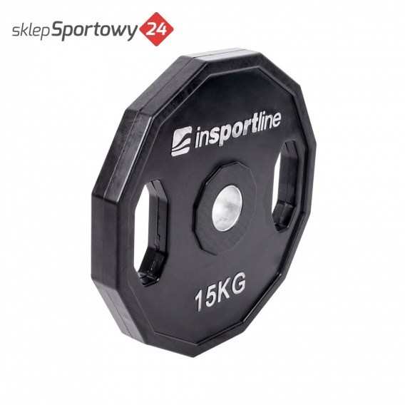 Insportline OBCIĄŻENIE TALERZ OLIMP GUMOWANY 15KG 15899