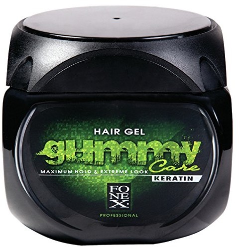 FONEX Żel fonex Gummy Hair Green Maximum Hold with Keratin 220 ML POK929