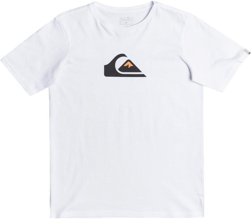 Quiksilver t-shirt YOUTH COMP LOGO TEE White WBB0