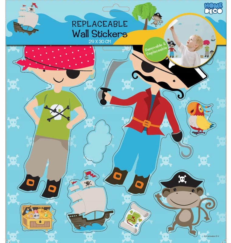 Naklejki na ścianę Piraci