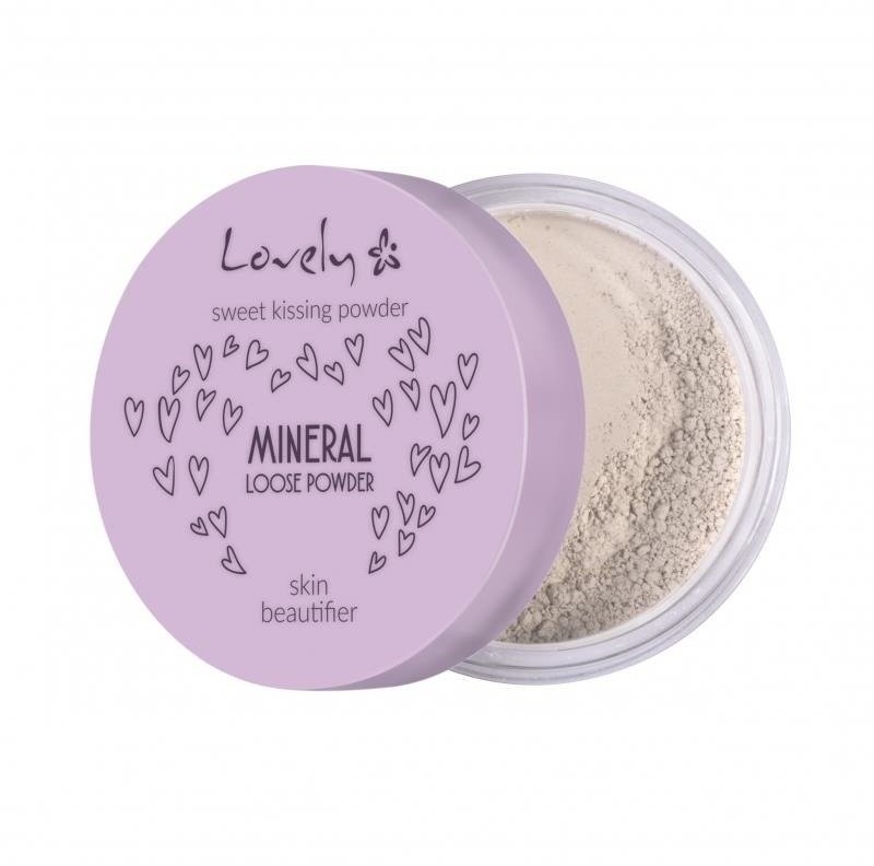Lovely Mineral Loose Powder mineralny silnie matujący puder do twarzy 5.5g