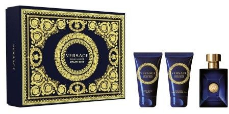 Versace Pour Homme Dylan Blue 50ml woda toaletowa + 50ml żel pod prysznic + 50ml balsam po goleniu