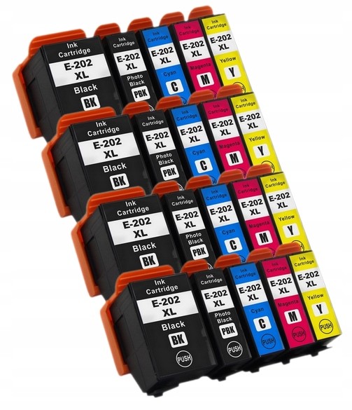 20x Tusz Zamiennik Do Epson Premium Xp 6000 6005
