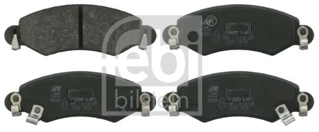 FEBI Zestaw klocków hamulcowych, hamulce tarczowe FEBI 16387