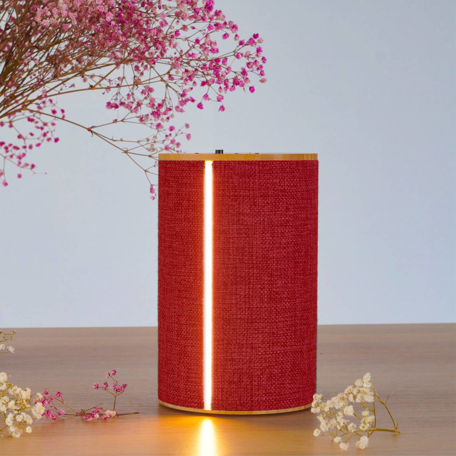 LOOM DESIGN LOOM DESIGN Silo 2 dekoracyjna BT-speaker czerwona