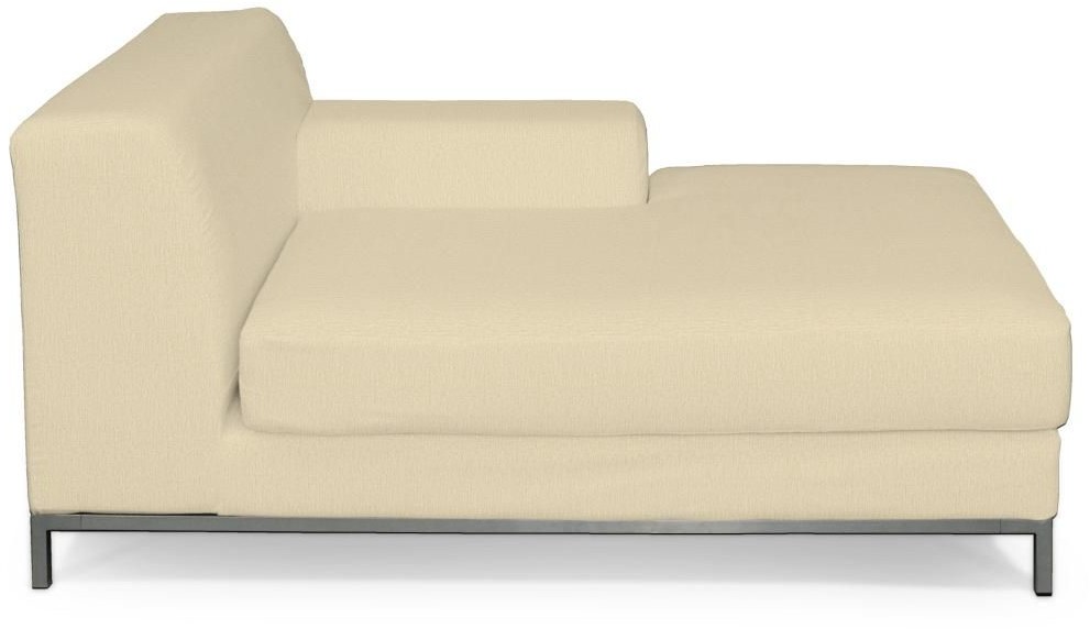 Dekoria Pokrowiec na szezlong prawostronny Kramfors kremowy szenil Szezlong prawostronny Kramfors Chenille 708-702-22