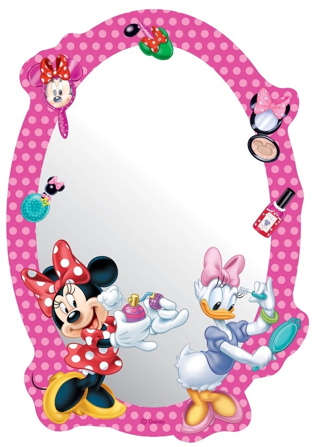 Lustro samoprzylepne dla dzieci Minnie Mouse, 15 x 21,5 cm