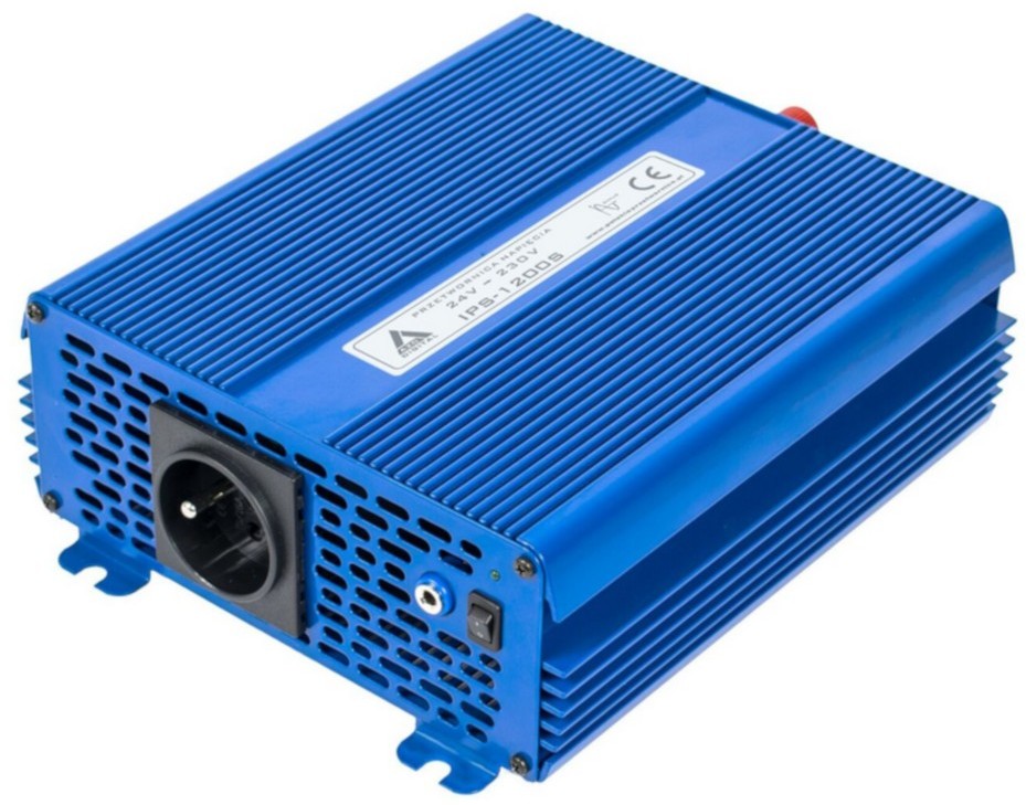 AZO Digital Przetwornica DC/AC step-up AZO Digital IPS-1200S 24/230V 1200W AZO-12051