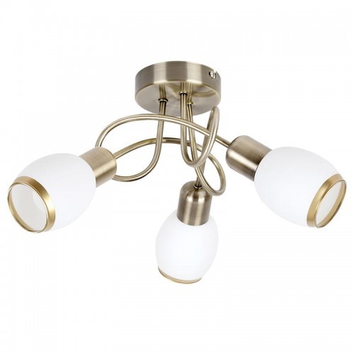 Rabalux Elite brązowa Lampa sufitowa 3xE14 1098 1098