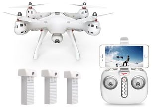 Syma Dron zdalnie sterowany X8 PRO Kamera HD GPS Wifi 3x Akumulator 30 min lotu X8PRO