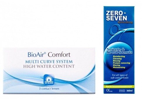 BioAir Premium 6 szt. z płynem Zero Seven 360ml 229