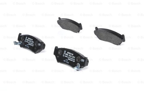 Bosch Zestaw klocków hamulcowych, hamulce tarczowe 0 986 424 251