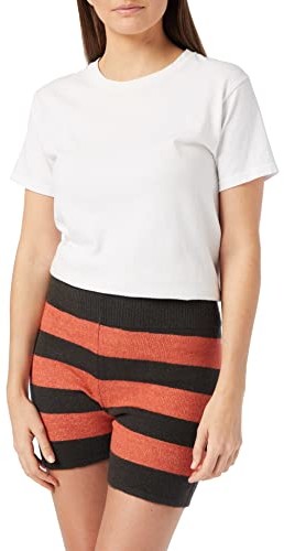 Hurley Hurley Sweter damski szorty sweter Blakc z wyblakłą różą L 3HSH0244