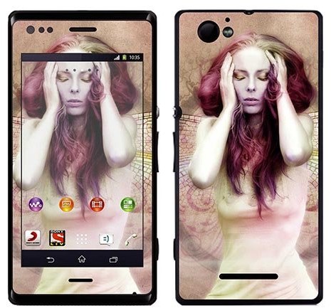 Sony Royal Sticker Royal tatuaż ścienny RS. 71839 samoprzylepny do Xperia M z motywem Traumland RS.71839