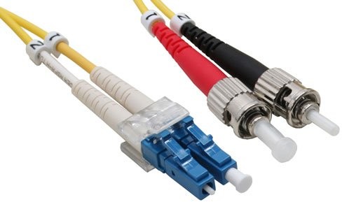 InLine 88611 LWL Duplex Cable (LC/ST, 9/125 m, OS2, 10 m) 4043718040780