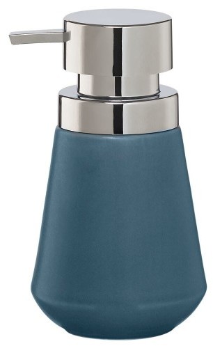 Sealskin Sealskin dozownik na mydło Conical porcelanowy niebieski 362330224