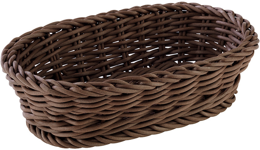 APS Koszyk owalny 190 x 120 x 60 mm, brązowy | Profi Line 50627