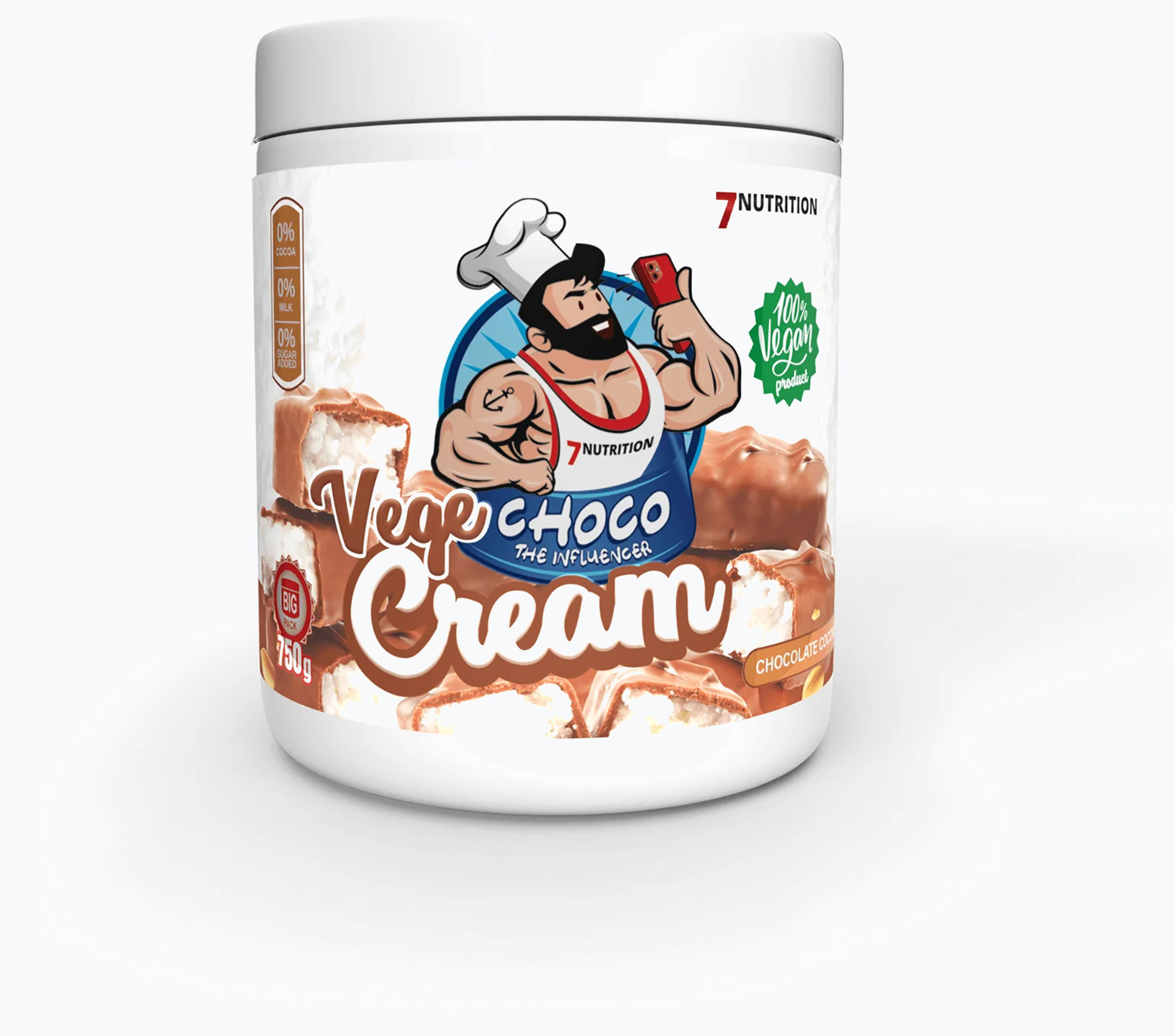 7Nutrition Cream Vege 750g Choco Coco