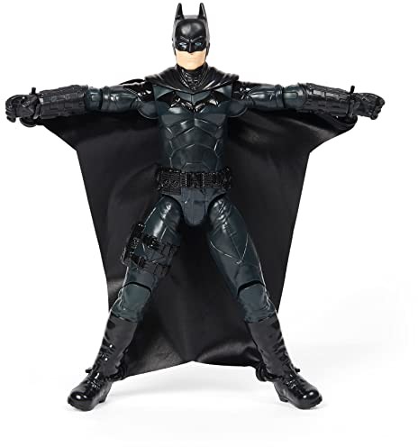 dc comics THE BATMAN LE FILM - FIGURINE 30 CM BATMAN WING SUIT - DC COMICS - Figurka Batman Wing Suit przegubowa 30 cm ze szczegółową rzeźbą filmową - 6061621 - Zabawka dla dzieci 3 lata i + 6061621