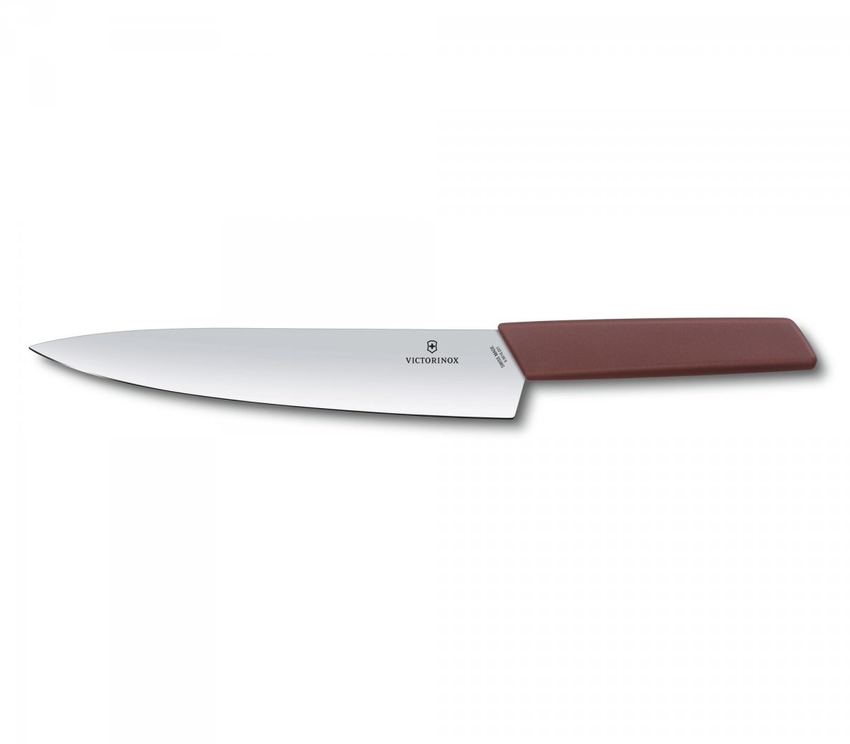Victorinox Nóż do porcjowania 22 cm bordowy 6.9016.221B 6.9016.221B