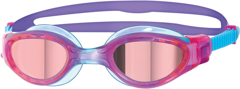 Zoggs Phantom Elite Mirror Okulary pływackie Dzieci, pink/purple/mirror 2021 Okulary do pływania
