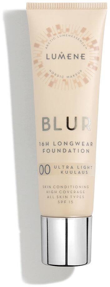 Lumene Blur 16h Longwear Foundation SPF15 wygładzający podkład do twarzy 00 Ultra Light 30ml 95203-uniw