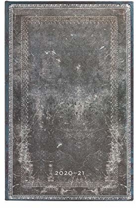 Paperblanks DF6581-4 kalendarz 13-miesięczny 2020-2021 ze stali północnej | pionowy | Maxi (135 × 210 mm) DF6581-4