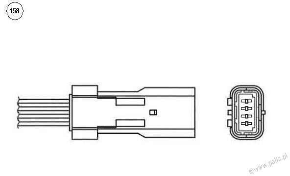 NGK Sonda lambda 92056 OZA603-U1 92056