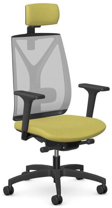 Intarseating Fotel gabinetowy VELIA z zagłówkiem KA-VELIA-TM-102-01/TR9
